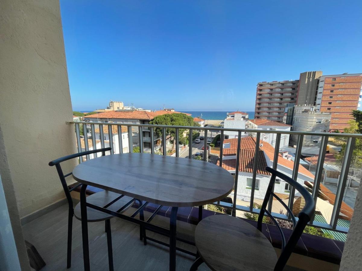 Acogedor Estudio En La Playa, Con Vistas Al Mar, Y Piscina Comunitaria Сан-Сальвадор Екстер'єр фото